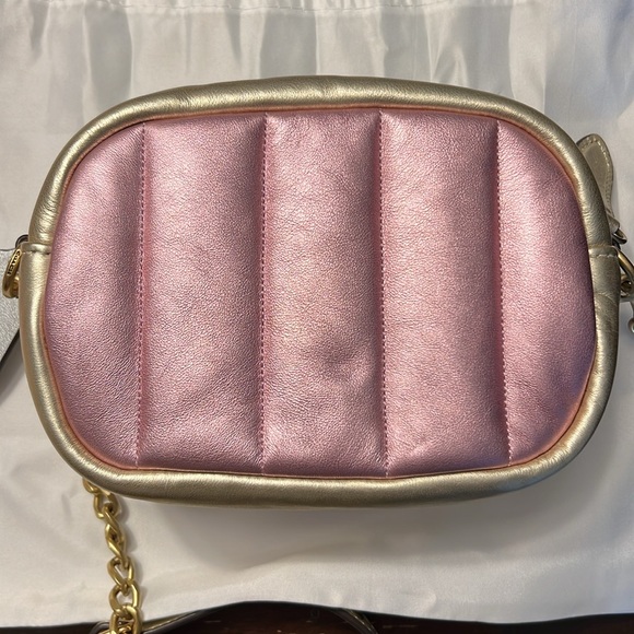 Coach Small Camera Bag With Colorblock Quilting - Picture 3 of 5